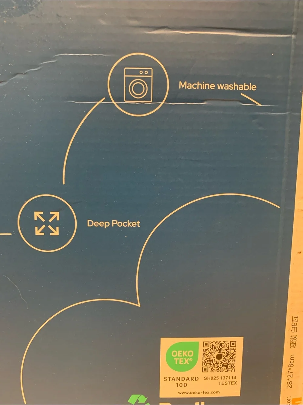 Sweet Dream Waterproof Mattress Protector - Grey/Queen Size
